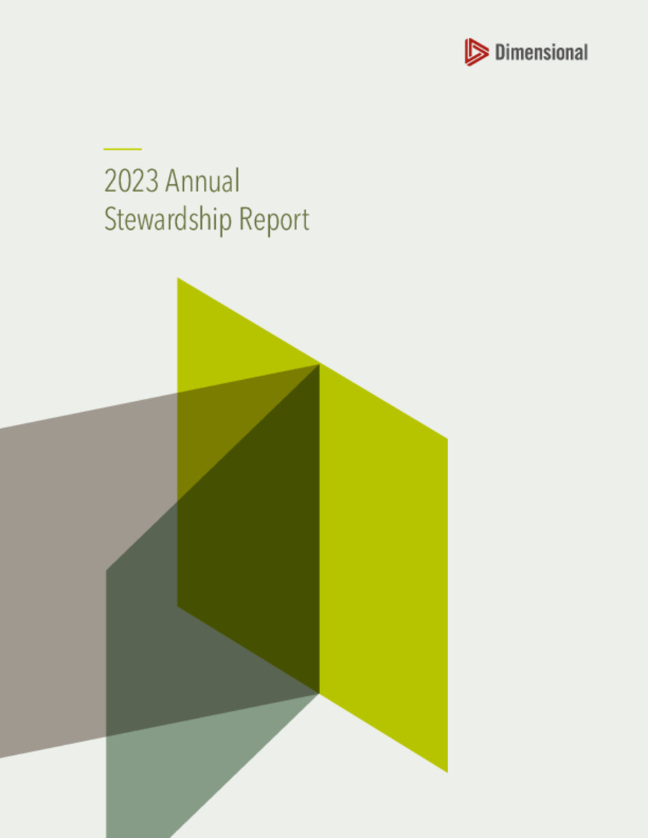 2023 Annual Stewardship Report